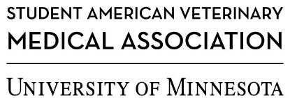 Picture of UMN DVM/PhD Students: SAVMA/AVMA/MVMA Membership Dues