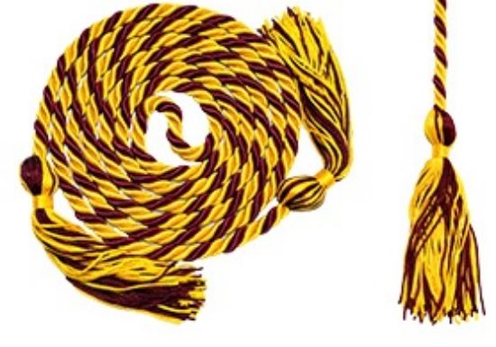 Picture of Graduation Cord (gold/maroon)